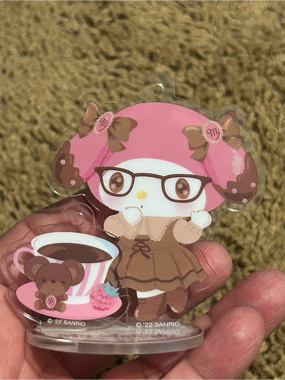 Sanrio My Melody Acrylic Stand from the "Sweet Lookbook" series